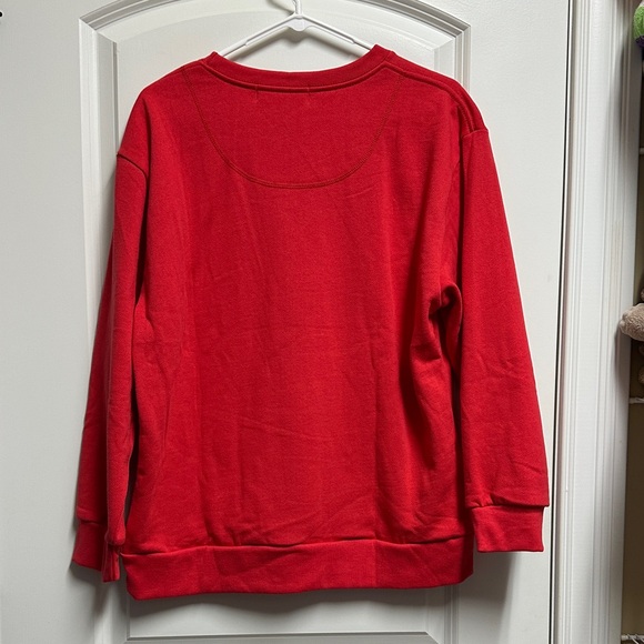 Red North Pole University Sweatshirt - Picture 3 of 3